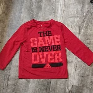 Addidas kids climalite lomg sleeve shirt